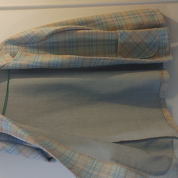 Vintage Plaid Blazer - Picture 3 of 4